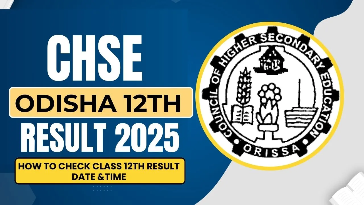CHSE Odisha 12th Result 2025